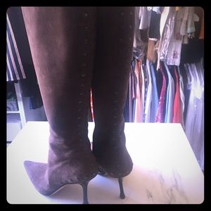 Boots Jimmy Choo suede brown